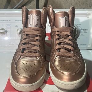 Bronzed Air Force High Top